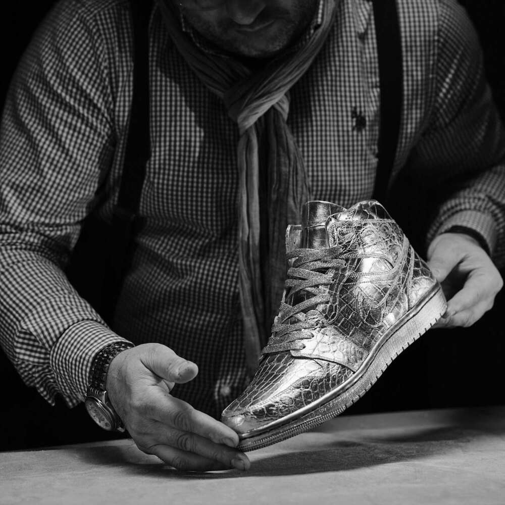 Fertiger Maß-Sneaker